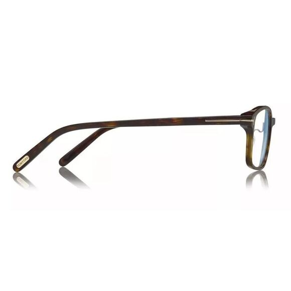 TOM FORD FT5647-D-B Blue Light Block Rectangular Men's Eyeglasses - Picture 2 of 3